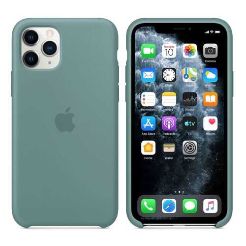 Чехол Silicone Case для Apple iPhone 11 Pro Cactus (MXW62FE/A) в Ростелеком