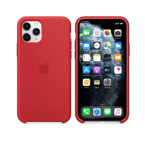 Чехол Silicone Case для Apple iPhone 11 Pro PRODUCT Red (MWY52FE/A) в Ростелеком