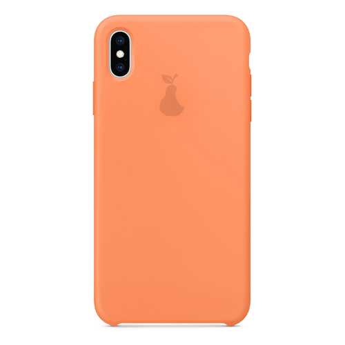 Чехол Silicone Case для iPhone X/XS Премиум, оранжевый, SCPQIPXXS-02-CLEM в Ростелеком
