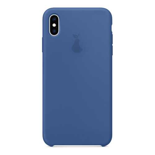 Чехол Silicone Case для iPhone X/XS Премиум, синий, SCPQIPXXS-46-ALAS в Ростелеком