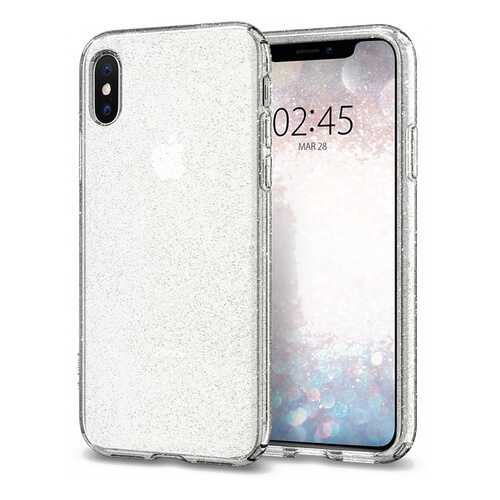 Чехол Spigen Liquid Crystal Glitter (065CS25123) для iPhone Xs Max (Crystal Quartz) в Ростелеком