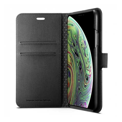 Чехол Spigen Wallet S (065CS24841) для iPhone Xs Max (Black) в Ростелеком