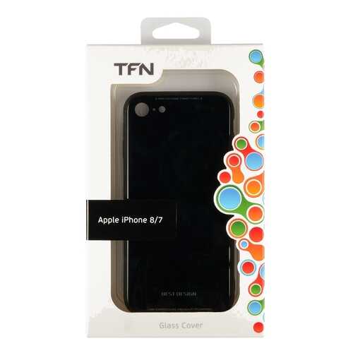Чехол TFN для Iphone 8/7 Glass Black в Ростелеком