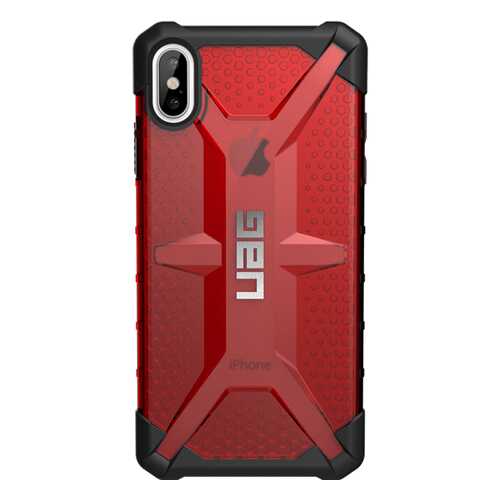 Чехол UAG для Apple iPhone XS Max Transparent/Red в Ростелеком