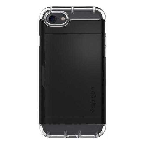 Чехол-визитница Spigen Crystal Wallet для Apple iPhone 7/8 Black (042CS20981) в Ростелеком