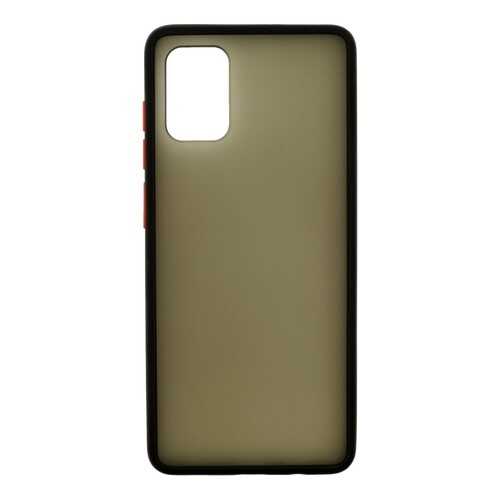 Чехол Zibelino Plastic Matte для Samsung Galaxy A71 (A715) Black в Ростелеком