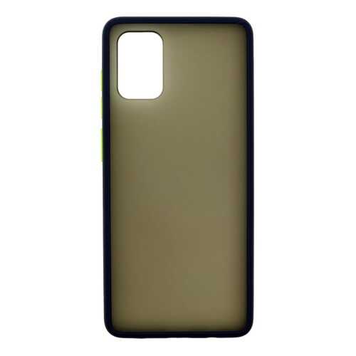 Чехол Zibelino Plastic Matte для Samsung Galaxy A71 (A715) Blue в Ростелеком
