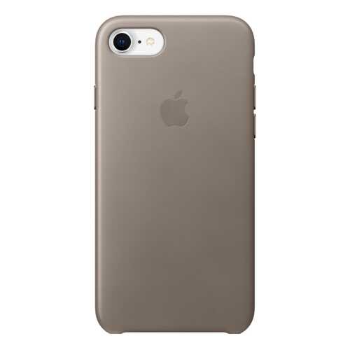 Кейс для Apple iPhone 8 / 7 Leather Case Taupe (MQH62ZM/A) в Ростелеком