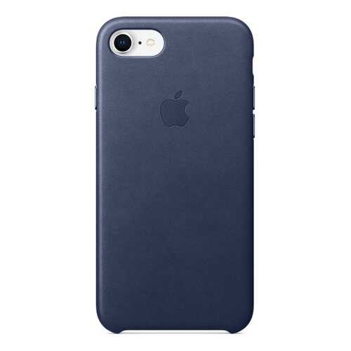 Кейс для Apple iPhone 8 / 7 Leather Midnight Blue (MQH82ZM/A) в Ростелеком