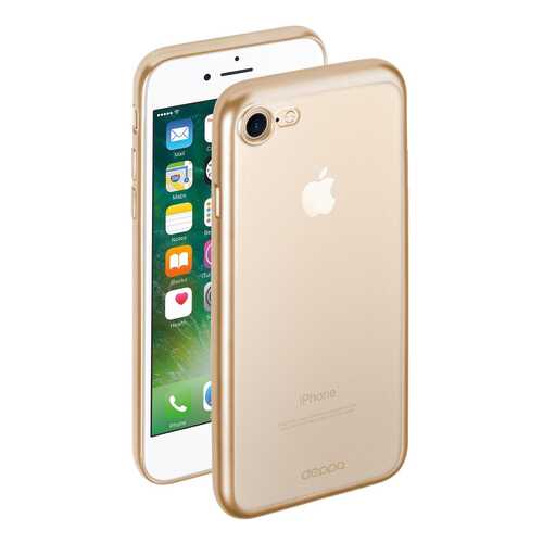 Накладка Deppa Gel Plus для Apple iPhone 7/8 Gold в Ростелеком