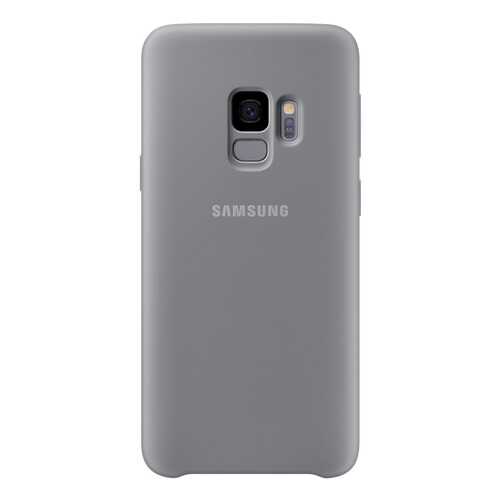 Накладка Samsung Silicone Cover Gray для Galaxy S9 в Ростелеком