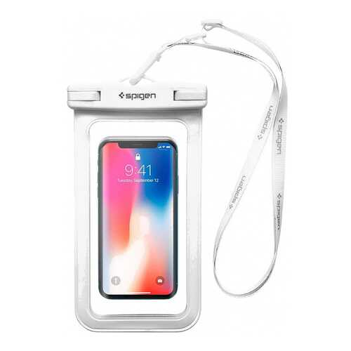 Водонепроницаемый универсальный чехол Spigen Velo A600 Waterproof 000EM23353 (White) в Ростелеком