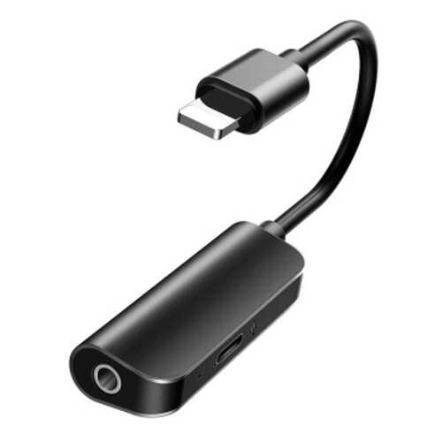 Адаптер Baseus Audio Converter Lightning Male to 3.5mm + Lightning L50 Black в Ростелеком