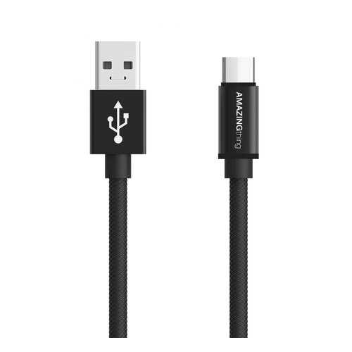 Кабель Amazingthing SupremeLink Ultimate Speed USB-Type-C Black 2m 3A в Ростелеком