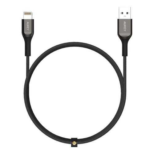 Кабель Aukey Kevlar USB-A/Lightning 1.2m Black (CB-AKL1-BL) в Ростелеком