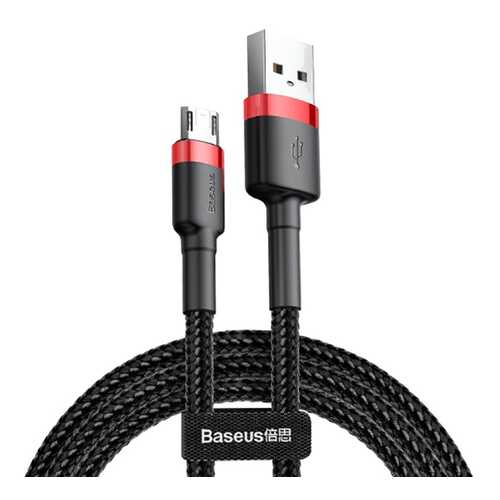 Кабель Baseus microUSB 0.5m Red/Black/Black в Ростелеком