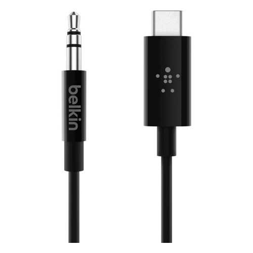 Кабель Belkin Rockstar 3.5mm/Type-C 0.9м (7U079bt03-BLK) в Ростелеком