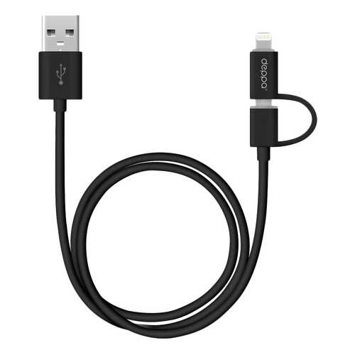 Кабель Deppa 72204 microUSB 1,2м Black в Ростелеком