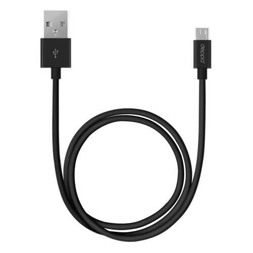 Кабель Deppa 72205 microUSB 2м Black в Ростелеком