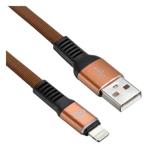 Кабель Digma USB A(m)-Lightning (m) 3м Brown в Ростелеком