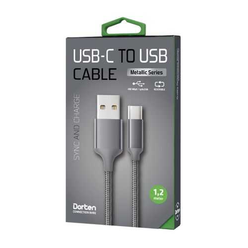 Кабель Dorten Micro USB to USB Cable Metallic Series 1,2 м Dark Gray в Ростелеком