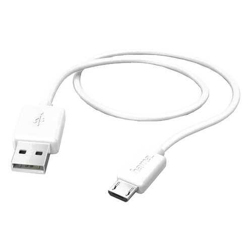 Кабель Hama microUSB 1,4м White в Ростелеком