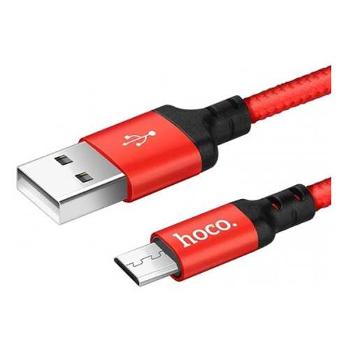 Кабель Hoco X14 microUSB 1м Red в Ростелеком