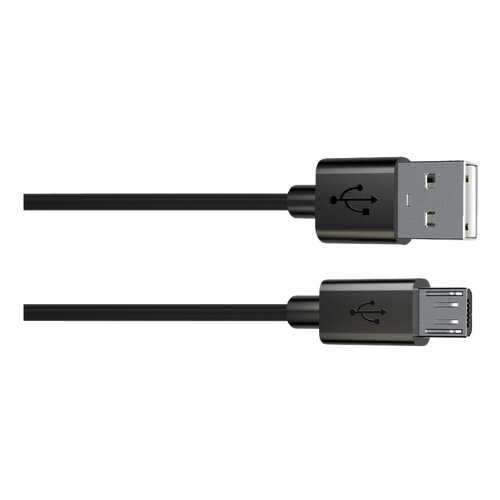 Кабель InterStep microUSB 1м Black в Ростелеком