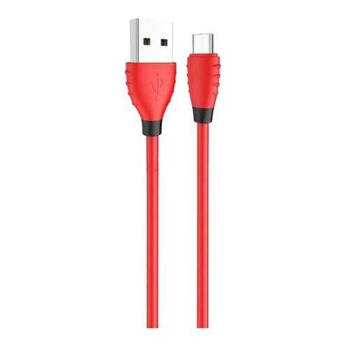 Кабель NoName X27 USB - Micro USB 1м Red в Ростелеком