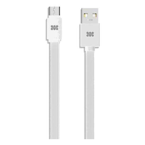 Кабель Promate linkMate-U2F microUSB 1,2м White в Ростелеком