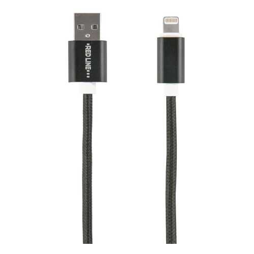 Кабель Red Line USB - 8-pin neylon, Black в Ростелеком