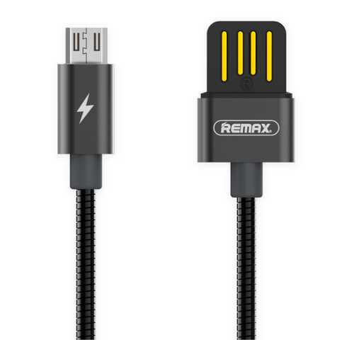 Кабель Remax rc-080m microUSB 1м Black в Ростелеком