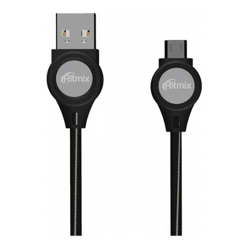 Кабель Ritmix RCC-419 microUSB 1м Black в Ростелеком