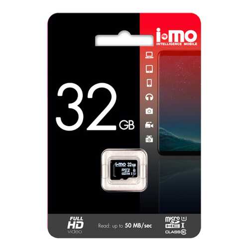 Карта памяти IMO Micro SD IM32GBSD-00 32GB в Ростелеком