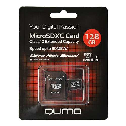 Карта памяти QUMO Micro SDHC 20585 128GB в Ростелеком