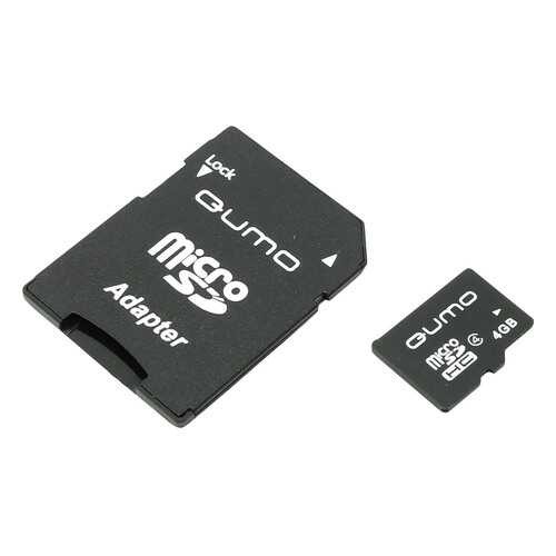 Карта памяти QUMO Micro SDHC QM4GMICSDHC4 4GB в Ростелеком