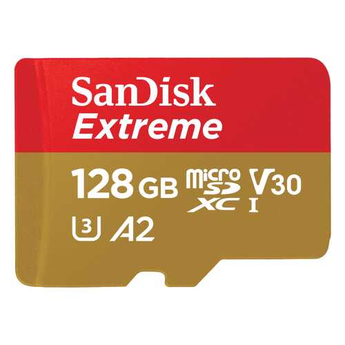 Карта памяти SanDisk Micro SDXC Extreme SDSQXA1-128G-GN6MA 128GB в Ростелеком