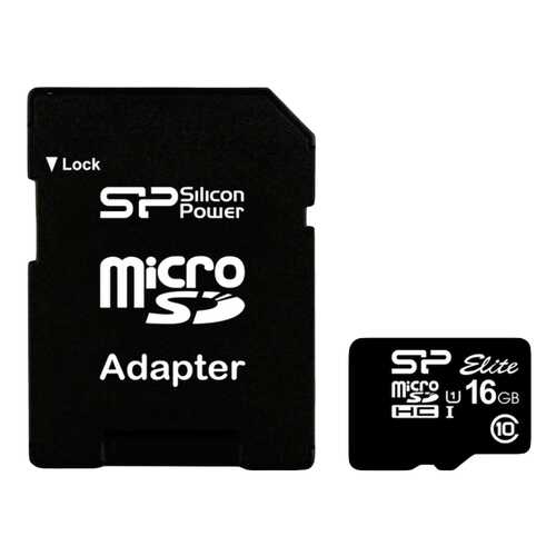 Карта памяти Silicon Power Micro SDHC Elite SP016GBSTHBU1V10-SP 16GB в Ростелеком