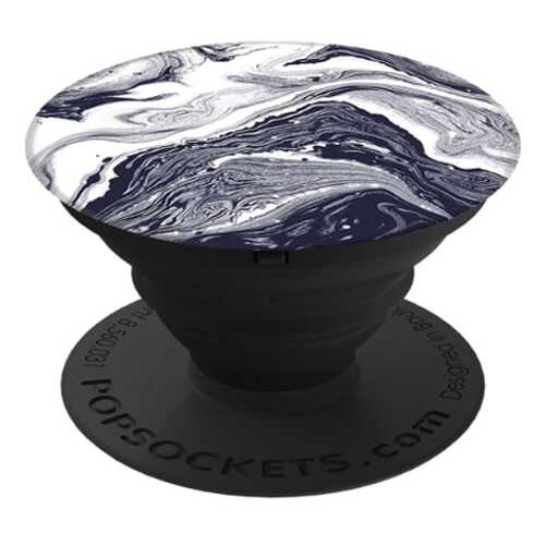 Держатель Popsockets Black White Marble (101330) в Ростелеком