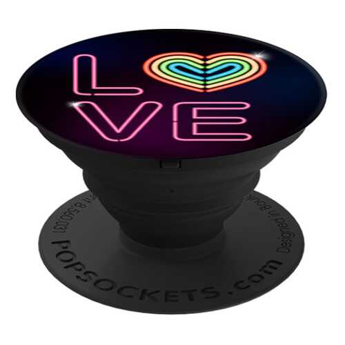 Держатель Popsockets Neon Love (101552) в Ростелеком