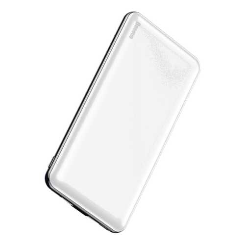 Внешний аккумулятор Baseus Simbo Smart Power Bank 10000mAh White в Ростелеком