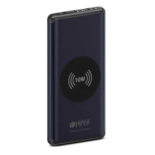 Внешний аккумулятор HIPER NANO X 10000 mAh синий, с беспроводной зарядкой в Ростелеком