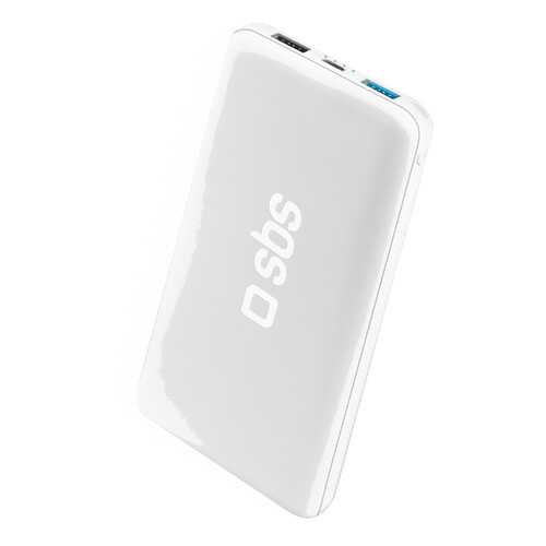 Внешний аккумулятор SBS 10000 mAh White в Ростелеком