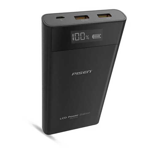 Внешний аккумулятор USB Pisen TS-D199 (20000mAh/2A/2 порта/lcd) <черный> в Ростелеком