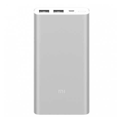 Внешний аккумулятор Xiaomi Mi Power Bank 2S 10000 mAh Silver в Ростелеком