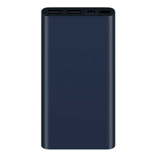 Внешний аккумулятор Xiaomi Mi Power Bank 2S Slim 10000 mAh Black в Ростелеком