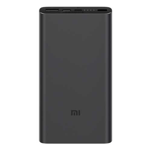 Внешний аккумулятор Xiaomi Mi Power Bank 3 PLM12ZM 10000 mAh Black в Ростелеком