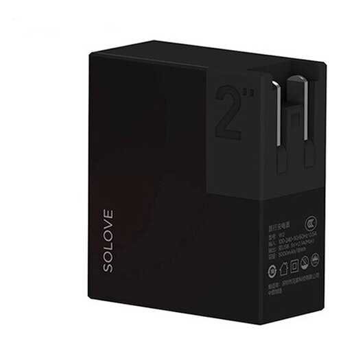 Внешний аккумулятор Xiaomi SOLOVE 5000 mAh Black (W2) в Ростелеком