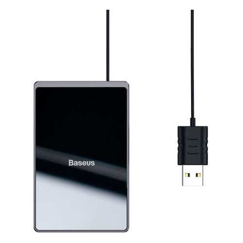 Беспроводное зарядное устройство Baseus Card Ultra-thin 15W Black в Ростелеком