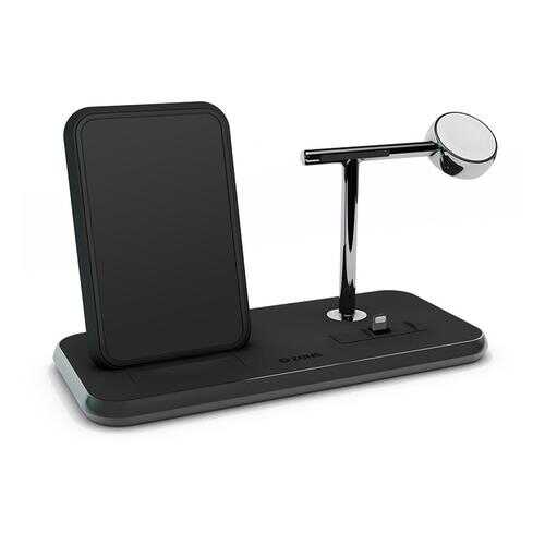 Беспроводное зарядное устройство Zens Stand+Dock+Watch Wireless Charger (Black) в Ростелеком